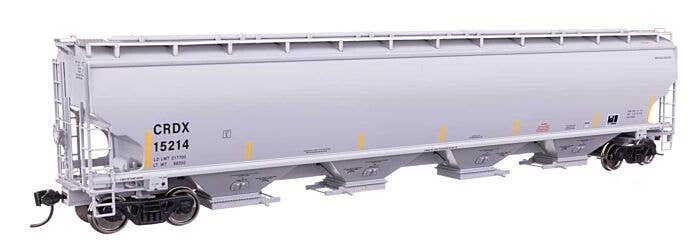 Walthers Proto HO 110318 67' Trinity 6351 4-Bay Covered Hopper, Chicago Freight Car Leasing Co CRDX