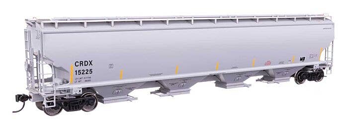 Walthers Proto HO 110319 67' Trinity 6351 4-Bay Covered Hopper, Chicago Freight Car Leasing Co CRDX