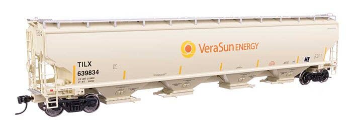 Walthers Proto HO 110329 67' Trinity 6351 4-Bay Covered Hopper, Vera Sun TILX