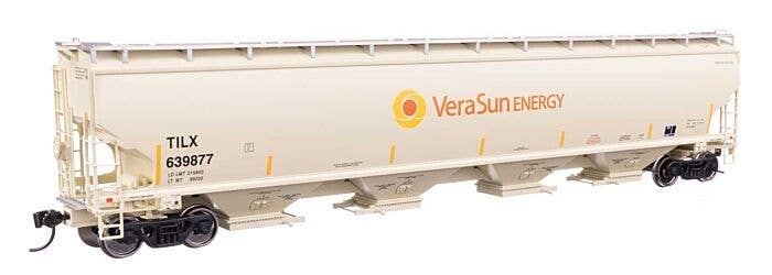 Walthers Proto HO 110331 67' Trinity 6351 4-Bay Covered Hopper, Vera Sun TILX