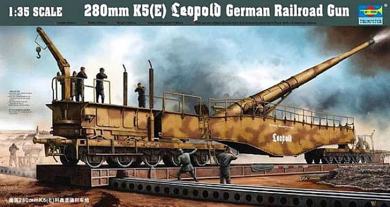 Trumpeter 00207 280mm K5 E Leopold German Gun