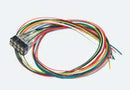 ESU 51950 DCC Decoder Cable Harness with NEM652-NMRA 8-Pin Socket, 11-13/16" 30cm Leads
