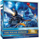 Train Enthusiast Vendors 72189-4 The Polar Express, Race to the Pole Jigsaw Puzzle, 1000 Pieces, 19-3/4 x 26-3/4" 50.2 x 67.9cm