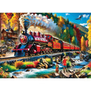 Train Enthusiast Vendors 72515-4 Railways, Fall Passage Jigsaw Puzzle, 1000 Pieces