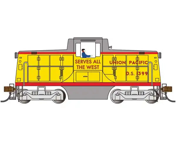 Bachmann HO 68204 GE 44-Ton Switcher, Union Pacific