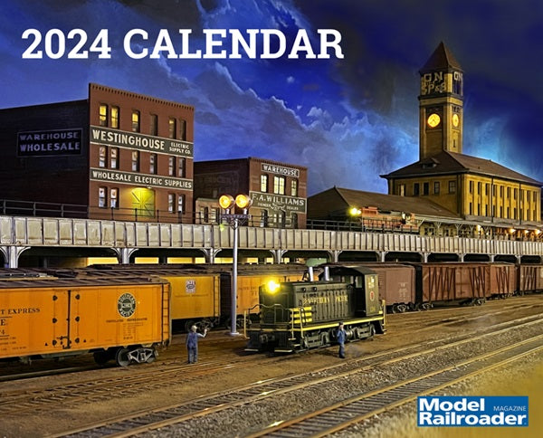 Kalmbach Publishing Company 68207 Model Railroader 2024 Calendar