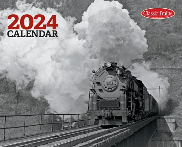 Kalmbach Publishing Company 68210 Classic Trains 2024 Calendar