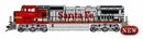 Bachmann HO 68511 GE Dash 8-40CW, Atchison Topeka and Santa Fe