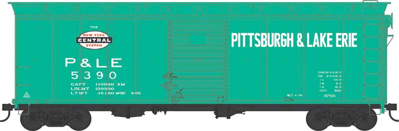 Bowser HO 43170 40' Single-Door Boxcar, Pittsburgh & Lake Erie