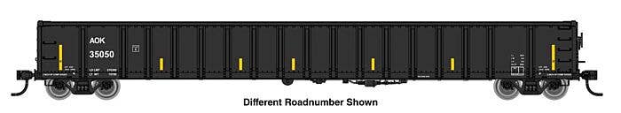 PREORDER Walthers Mainline HO 6460 68' Railgon Gondola, Ready To Run, Arkansas-Oklahoma