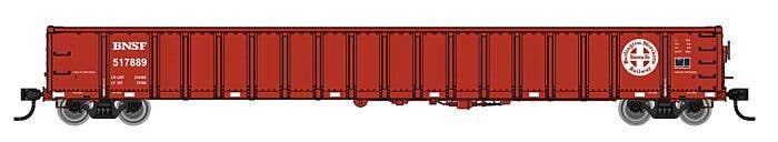 PREORDER Walthers Mainline HO 6461 68' Railgon Gondola, Ready To Run, Burlington Northern Santa Fe