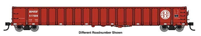 PREORDER Walthers Mainline HO 6463 68' Railgon Gondola, Ready To Run, Burlington Northern Santa Fe