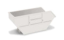 Herpa Models 054652 HO Skip Tray For Ak16, 7 CBM Skiploader -- White pkg(2)