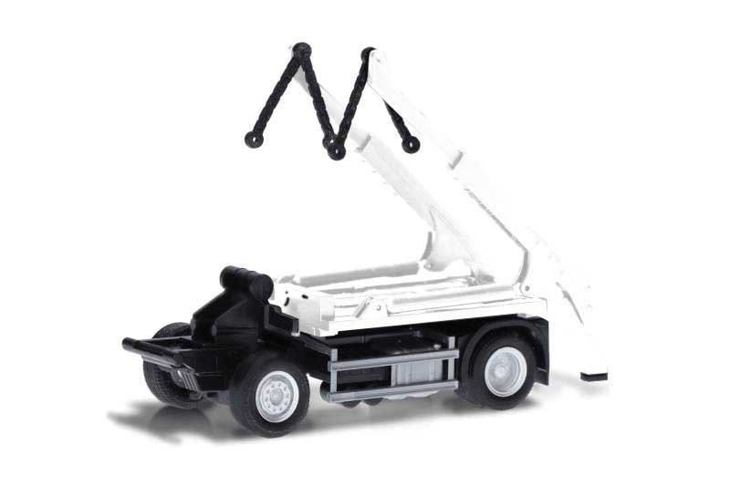 PREORDER Herpa Models 085892 HO MAN 2-Axle Chassis, Skiploader Frame -- pkg(2)