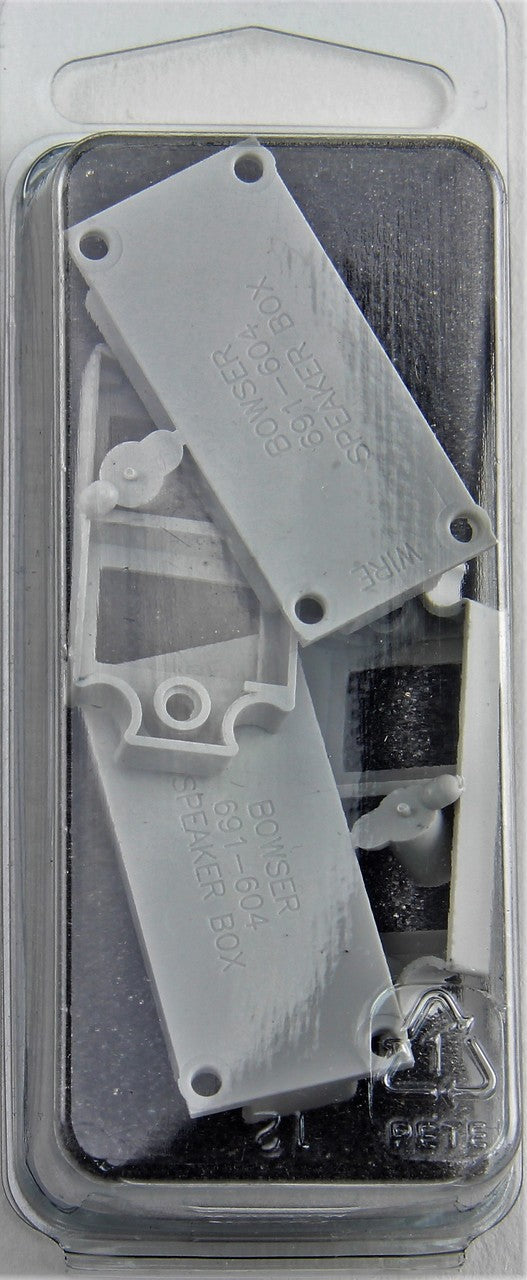 Bowser 1290 Speaker Enclosure for 2 Sugar Cube Speakers