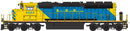 PREORDER Intermountain N 69314-02 EMD SD40-2W Diesel Locomotive, Battle Creek Railway