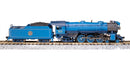 PREORDER Broadway Limited Imports N 10385 Heavy Pacific 4-6-2, Central of New Jersey 833, "Blue Comet" Scheme, Paragon4 Sound/DC/DC