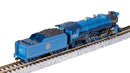 PREORDER Broadway Limited Imports N 10385 Heavy Pacific 4-6-2, Central of New Jersey 833, "Blue Comet" Scheme, Paragon4 Sound/DC/DC