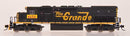PREORDER Intermountain N 69424S EMD SD40T-2 Tunnel Motor with LokSound & DCC, Union Pacific (ex-DRGW Patch, black, Aspen Gold, Armour Yellow Patch)