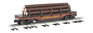 Williams by Bachmann O 47929 Operating Log Dump Car Little River Logging