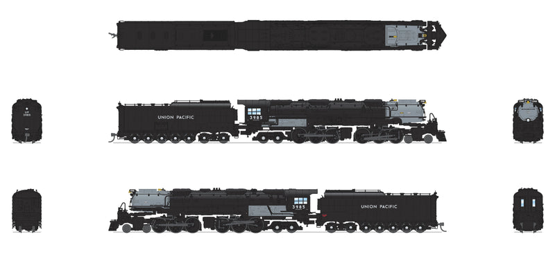 PREORDER BLI 6986 UP Challenger 4-6-6-4,