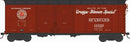 Bowser HO 43345 X31 Double-Door Round Flush Roof Boxcar, Seaboard Air Line