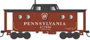 Bowser HO 43403 PRR Class N5C Steel Cabin Car (Caboose), Pennsylvania Railroad