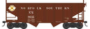 PREORDER Bowser HO 43559 55-Ton Fishbelly Hopper, Original Norfolk Southern