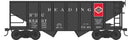 PREORDER Bowser HO 43578 55-Ton Fishbelly Hopper, Reading Anthracite