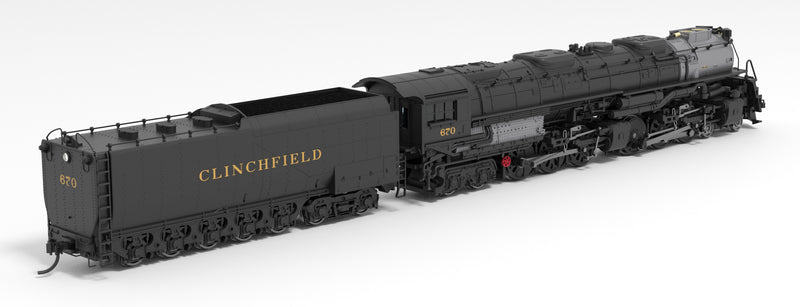 PREORDER BLI 6989 Clinchfield Challenger 4-6-6-4,