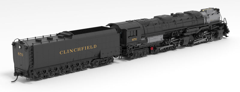 PREORDER BLI 6990 Clinchfield Challenger 4-6-6-4,