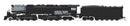 BLI 6991 UP Challenger 4-6-6-4, Unlettered, Black & Graphite, Coal Tender, Paragon4 Sound/DC/DCC, Smoke, N