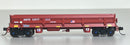 Atlas 50006046 N DIFCO SIDE DUMP CAR AMTRAK 13977 (BROWN)