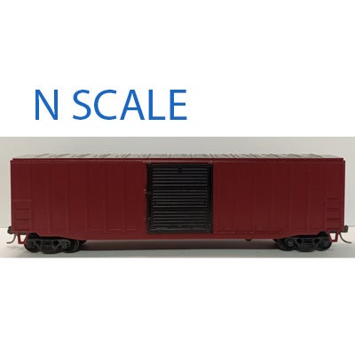 Value Trains USA N N10055-RO Boxcar, Undecorated