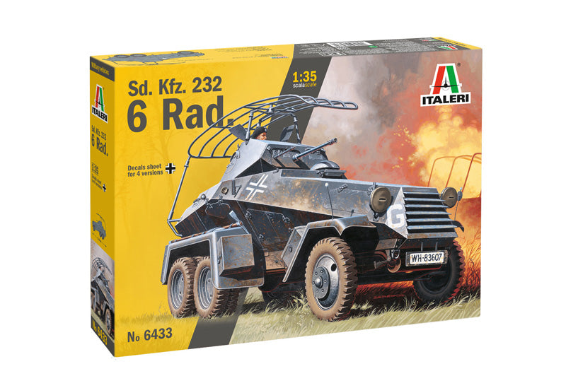 Italeri 6433 - SCALE 1 : 35 Sd. Kfz. 232 6 Rad.