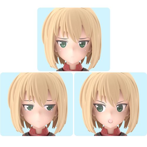 Bandai 2568054 30 Minute Sisters Option Face Parts Facial Expression Set 5 Color B Model Kit