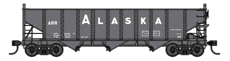 PREORDER Walthers Mainline HO 910-56735 70-Ton AAR 3-Bay Open Hopper, Alaska