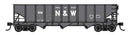 Walthers Mainline HO 910-56750 70-Ton AAR 3-Bay Open Hopper, Norfolk & Western