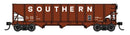 Walthers Mainline HO 910-56753 70-Ton AAR 3-Bay Open Hopper, Southern