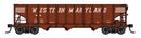 Walthers Mainline HO 910-56758 70-Ton AAR 3-Bay Open Hopper, Western Maryland
