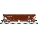 Atlas N 50006606 70-Ton Hart Ballast Car, Master, Denver & Rio Grande Western