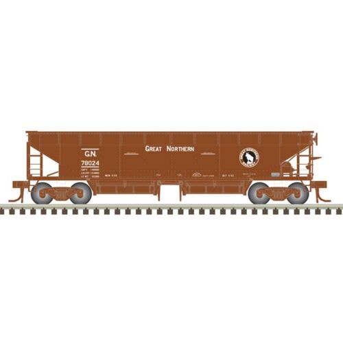Atlas N 50006614 70-Ton Hart Ballast Car, Master, Great Northern