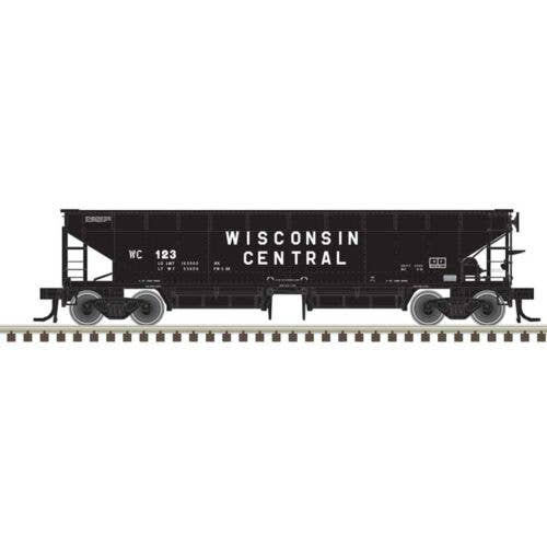 Atlas N 50006618 70-Ton Hart Ballast Car, Master, Wisconsin Central
