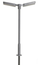 Atlas N 70000162 Double Arm Parking Lot Lights, Silver/Cool White LED (3)