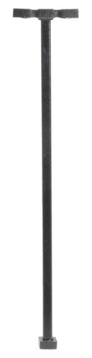 Atlas N 70000193 Double Arm Square Lights, 30' Black with Warm White LEDs (3)
