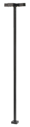 Atlas HO 70000217 Four Arm Square Light, 30' Black with Warm White LEDs (3)