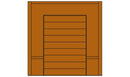 Woodland Scenics 30132 HO DPM Street Level Wall Overhead Loading Door