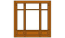 Woodland Scenics 30142 HO DPM Street Level Wall Victorian Window