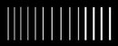Woodland Scenics 760 Stripes White Dry Transfer