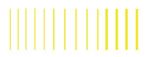 Woodland Scenics 763 Stripes Yellow Dry Transfer